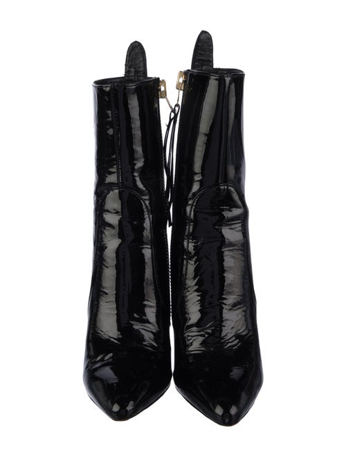 Schutz Patent Leather Boots