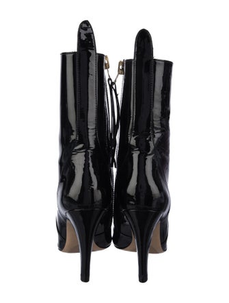Schutz Patent Leather Boots