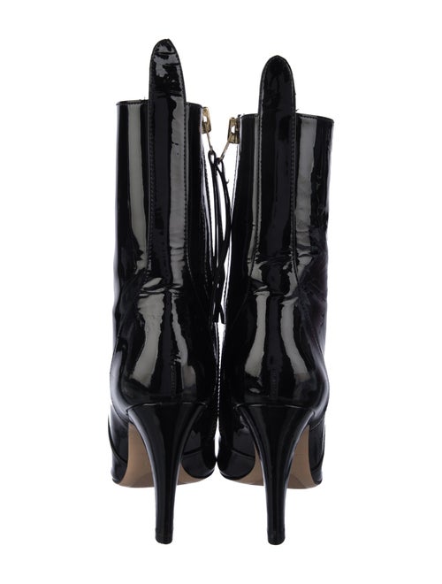 Schutz Patent Leather Boots