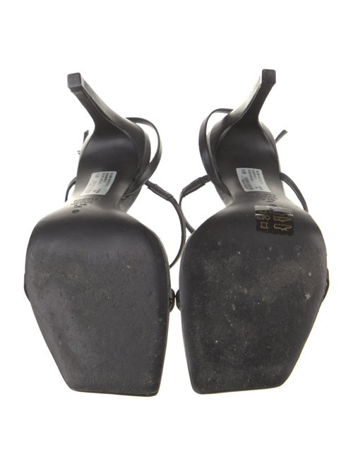 Schutz Leather Slingback Sandals