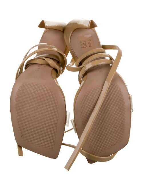 Schutz Patent Leather Sandals