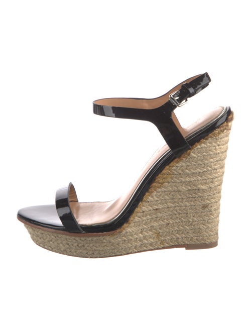 Schutz Leather Espadrilles