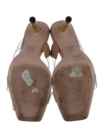 Schutz Leather Slides