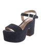 Schutz Suede Sandals