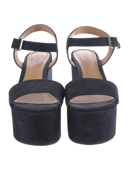 Schutz Suede Sandals