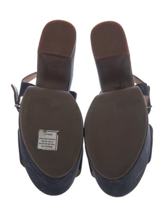 Schutz Suede Sandals