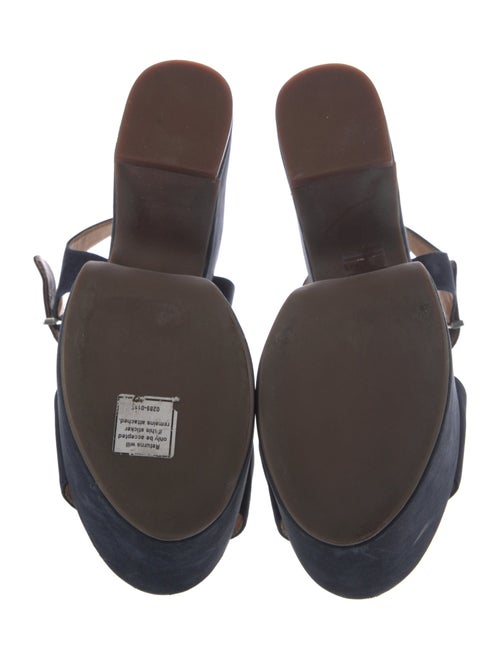 Schutz Suede Sandals