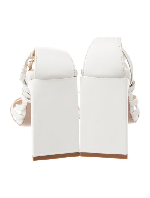 Schutz Leather Gladiator Sandals