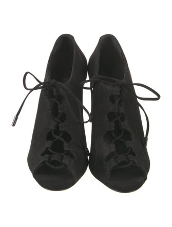 Schutz Suede Lace-Up Boots