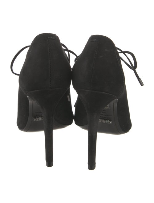 Schutz Suede Lace-Up Boots