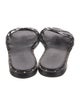 Schutz Leather Slides