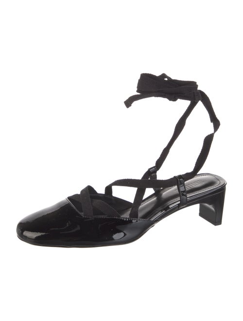 Schutz Patent Leather Slingback Pumps