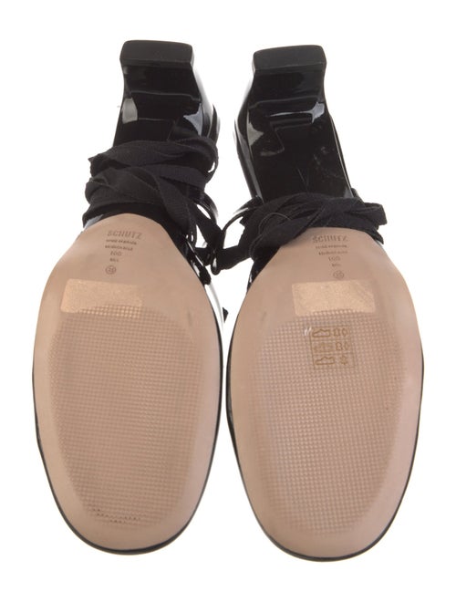 Schutz Patent Leather Slingback Pumps