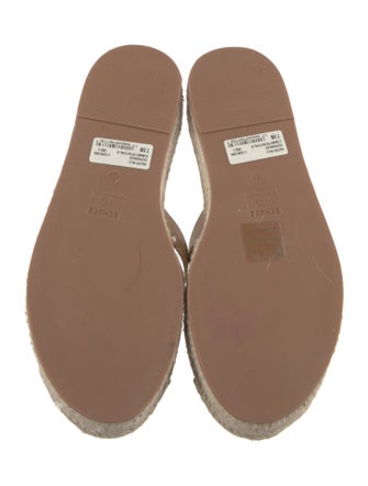 Schutz Leather Espadrilles