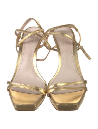 Schutz Leather Sandals