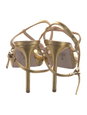 Schutz Leather Sandals