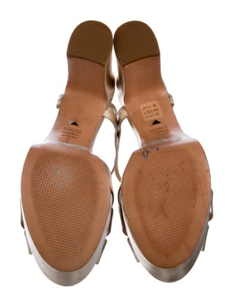 Schutz Leather Sandals