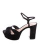 Schutz Suede Sandals