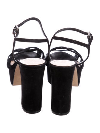 Schutz Suede Sandals