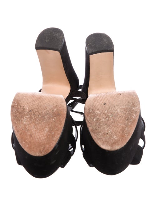 Schutz Suede Sandals