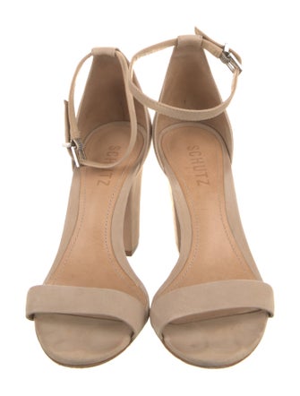 Schutz Suede Sandals