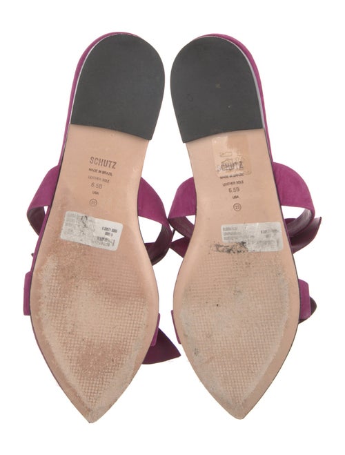 Schutz Suede Slides