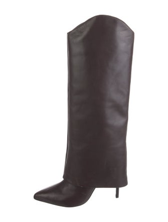 Schutz Leather Riding Boots