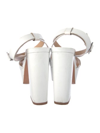 Schutz Leather Sandals