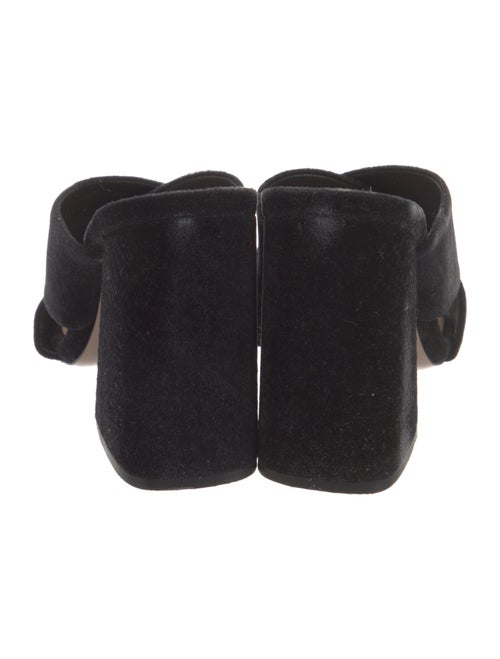 Schutz Velvet Slides