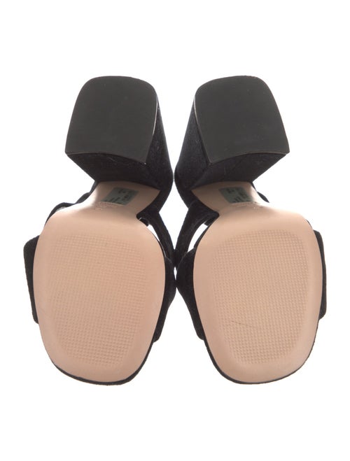 Schutz Velvet Slides