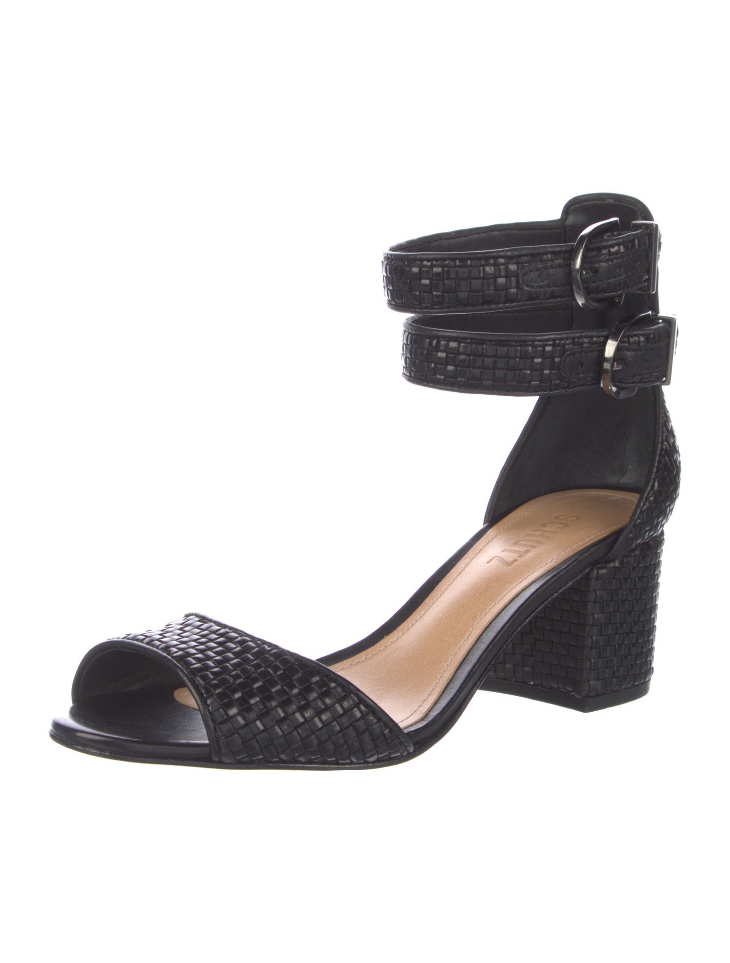 Schutz Leather Sandals