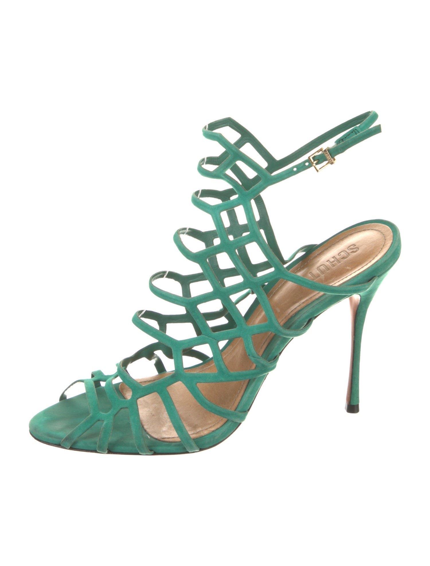 Schutz Suede Sandals