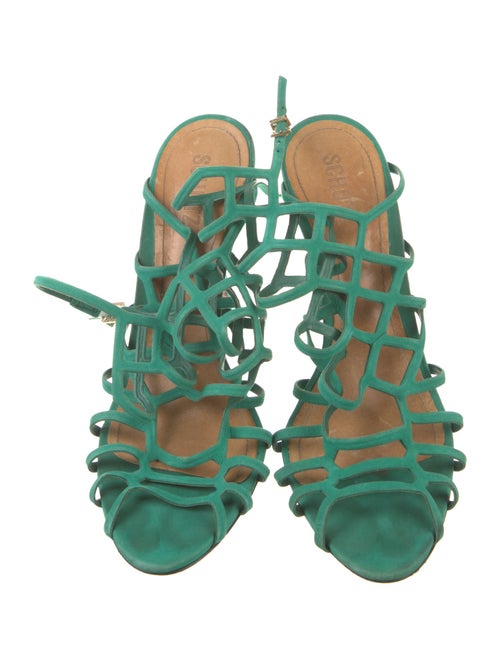 Schutz Suede Sandals