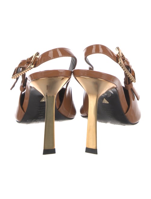 Schutz Patent Leather Slingback Pumps