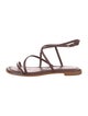 Schutz Leather Gladiator Sandals