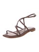 Schutz Leather Gladiator Sandals