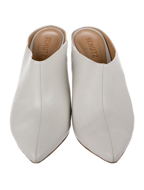 Schutz Leather Mules