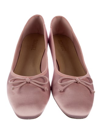 Schutz Satin Ballet Flats