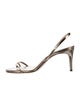 Schutz Leather Slingback Sandals