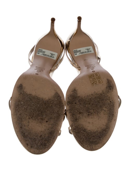 Schutz Leather Slingback Sandals