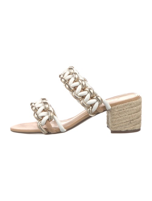 Schutz Leather Slides