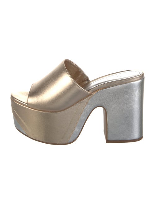 Schutz Leather Mules