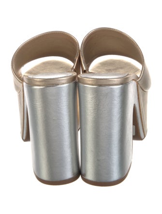 Schutz Leather Mules