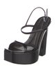 Schutz Leather Slingback Sandals
