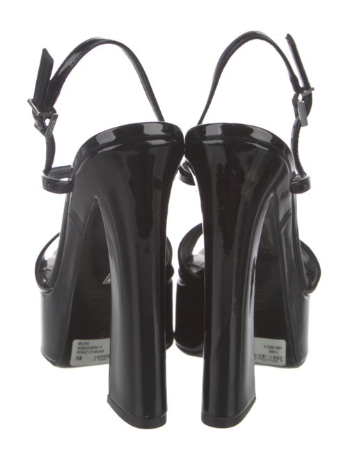 Schutz Leather Slingback Sandals