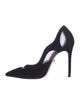 Schutz Suede D'Orsay Pumps