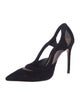 Schutz Suede D'Orsay Pumps