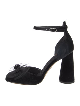 Schutz Velvet D'Orsay Pumps