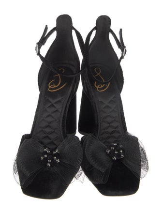 Schutz Velvet D'Orsay Pumps