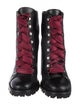 Schutz Leather Lace-Up Boots